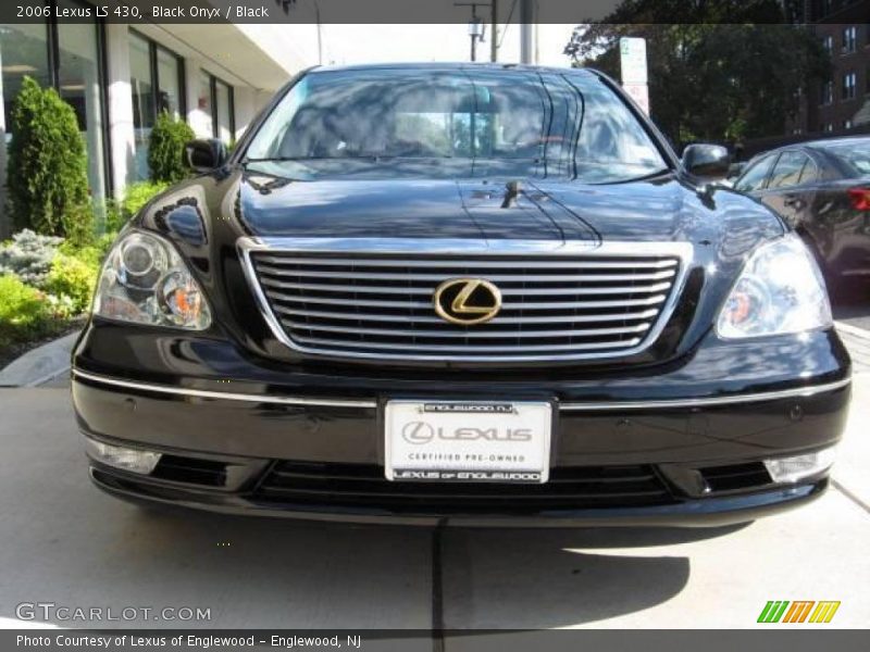 Black Onyx / Black 2006 Lexus LS 430