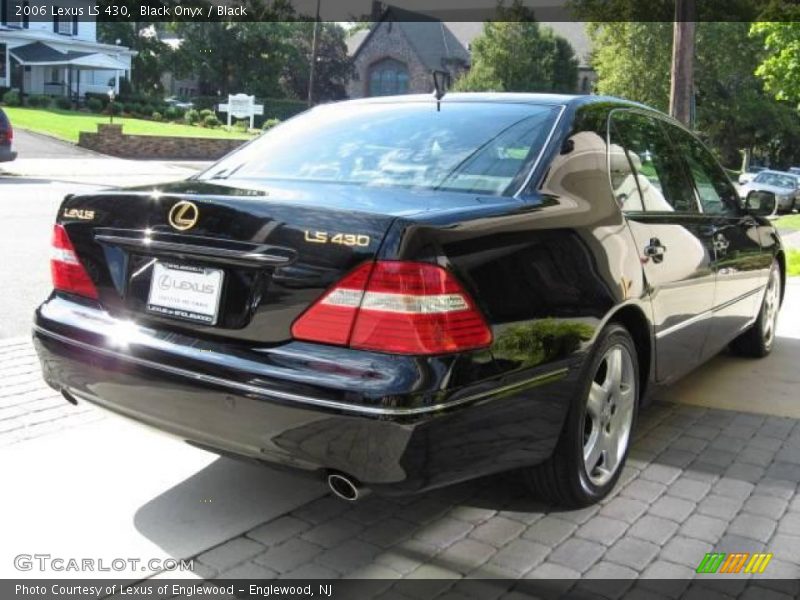 Black Onyx / Black 2006 Lexus LS 430