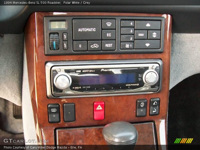 Polar White / Grey 1994 Mercedes-Benz SL 500 Roadster