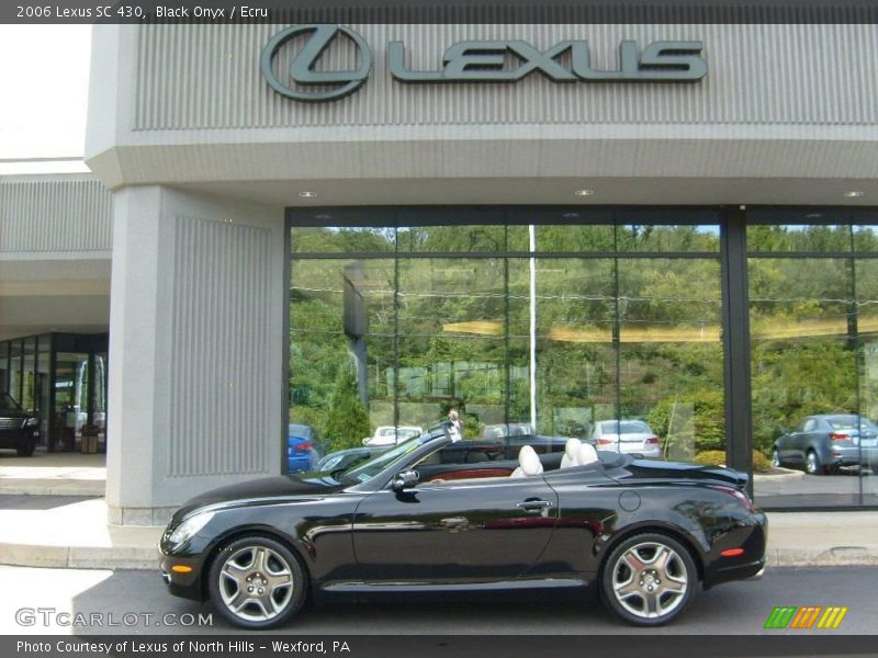 Black Onyx / Ecru 2006 Lexus SC 430