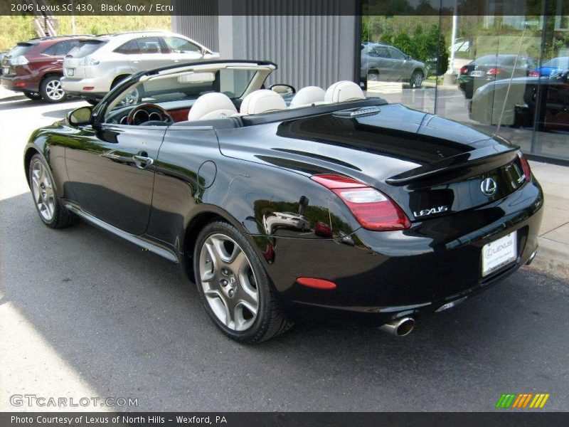 Black Onyx / Ecru 2006 Lexus SC 430