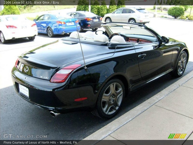 Black Onyx / Ecru 2006 Lexus SC 430