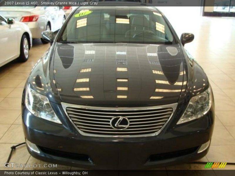 Smokey Granite Mica / Light Gray 2007 Lexus LS 460