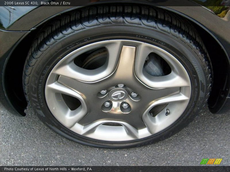 Black Onyx / Ecru 2006 Lexus SC 430