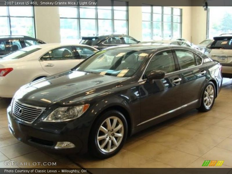 Smokey Granite Mica / Light Gray 2007 Lexus LS 460