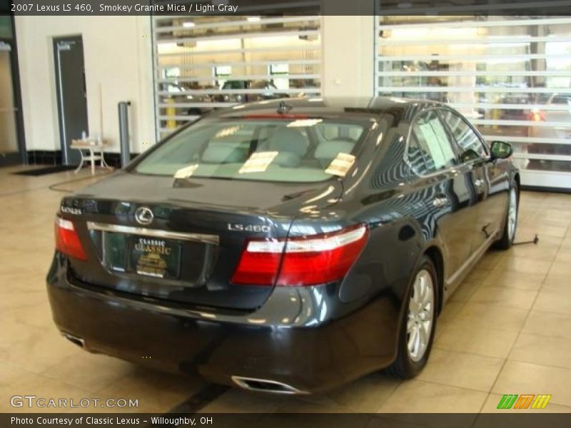 Smokey Granite Mica / Light Gray 2007 Lexus LS 460