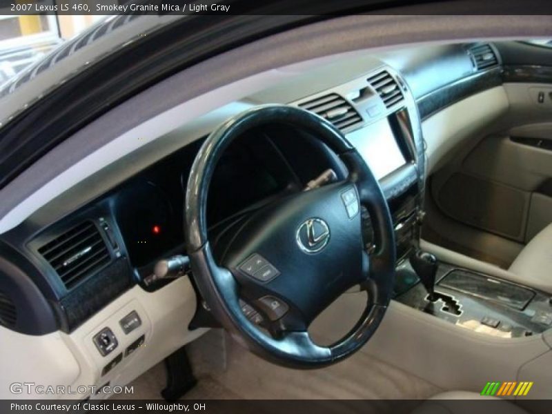 Smokey Granite Mica / Light Gray 2007 Lexus LS 460