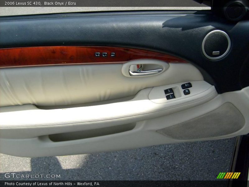 Black Onyx / Ecru 2006 Lexus SC 430