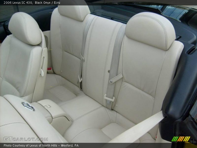 Black Onyx / Ecru 2006 Lexus SC 430