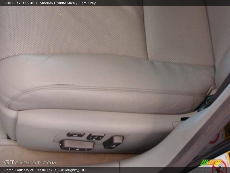 Smokey Granite Mica / Light Gray 2007 Lexus LS 460
