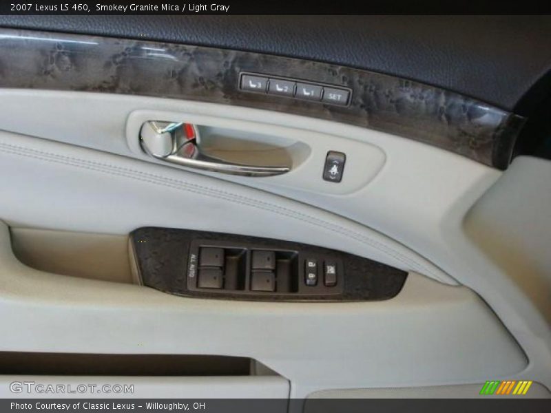 Smokey Granite Mica / Light Gray 2007 Lexus LS 460