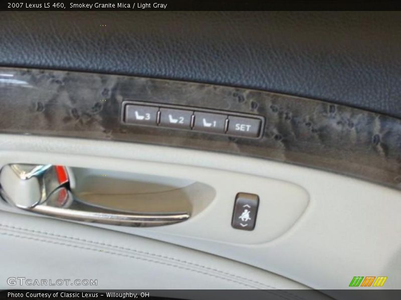 Smokey Granite Mica / Light Gray 2007 Lexus LS 460
