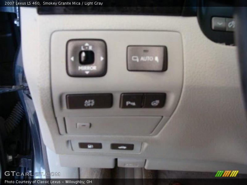 Smokey Granite Mica / Light Gray 2007 Lexus LS 460