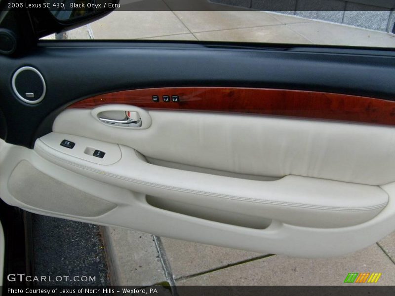 Black Onyx / Ecru 2006 Lexus SC 430