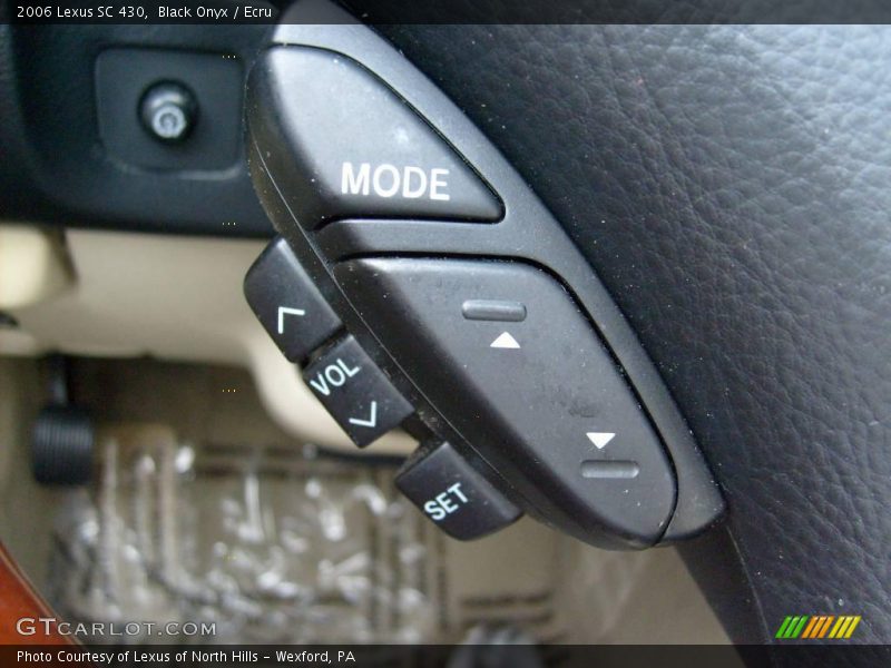 Black Onyx / Ecru 2006 Lexus SC 430