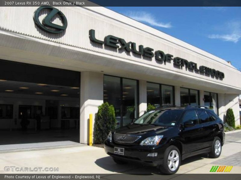 Black Onyx / Black 2007 Lexus RX 350 AWD