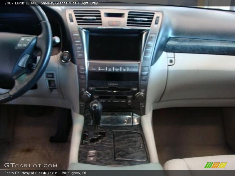 Smokey Granite Mica / Light Gray 2007 Lexus LS 460