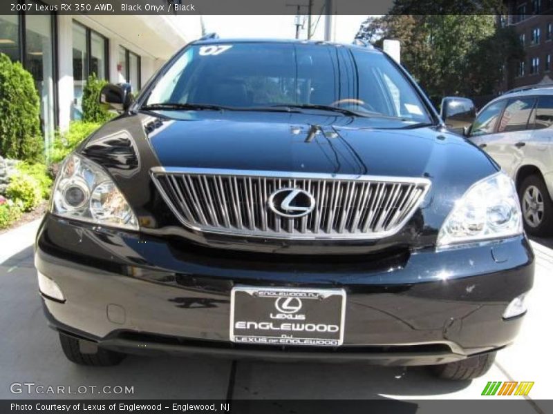 Black Onyx / Black 2007 Lexus RX 350 AWD
