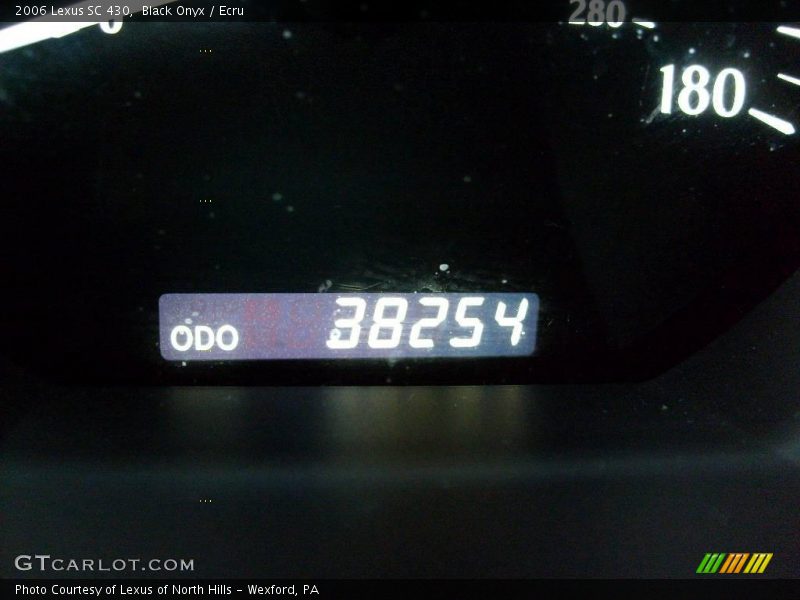 Black Onyx / Ecru 2006 Lexus SC 430