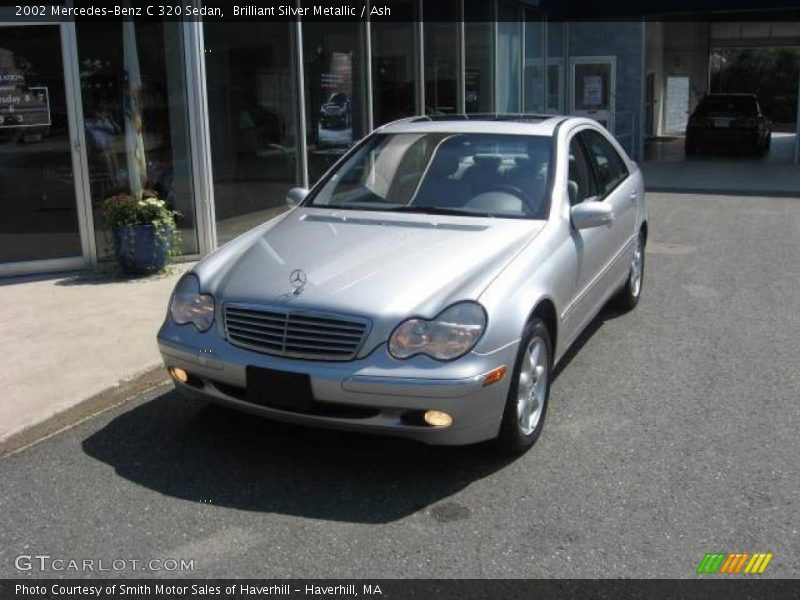 Brilliant Silver Metallic / Ash 2002 Mercedes-Benz C 320 Sedan