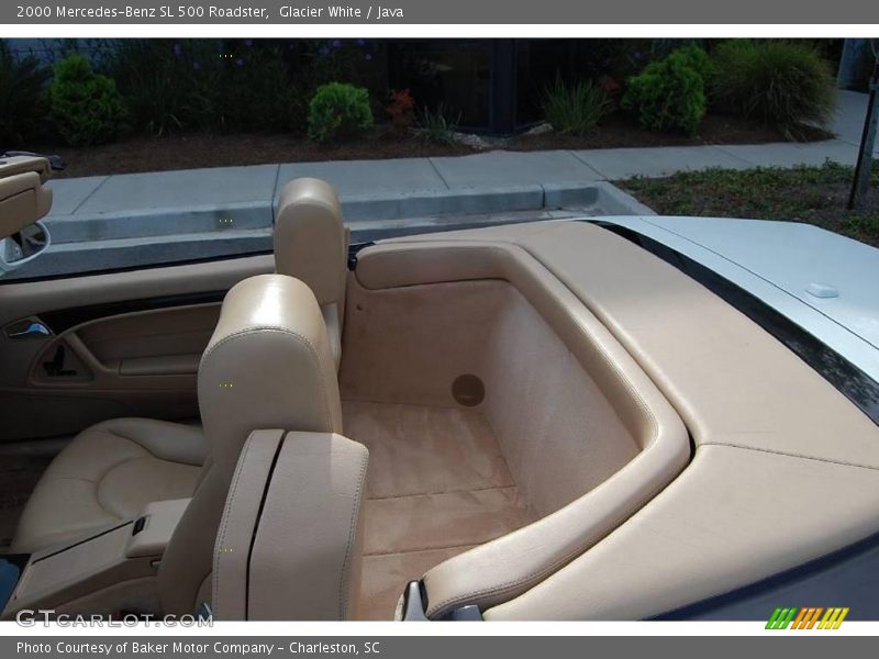 Glacier White / Java 2000 Mercedes-Benz SL 500 Roadster
