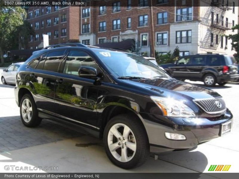 Black Onyx / Black 2007 Lexus RX 350 AWD