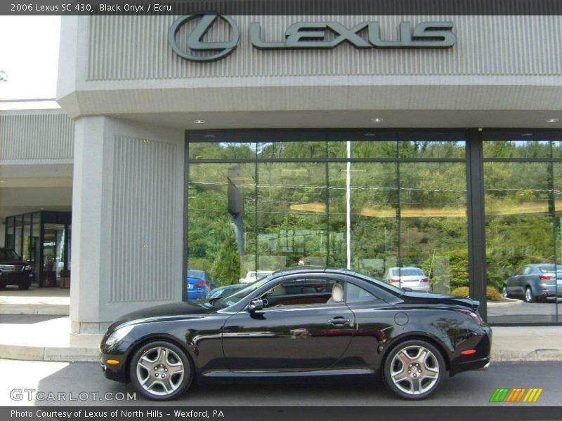 Black Onyx / Ecru 2006 Lexus SC 430
