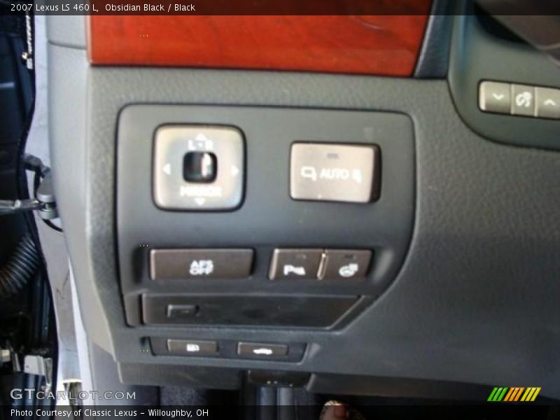 Obsidian Black / Black 2007 Lexus LS 460 L