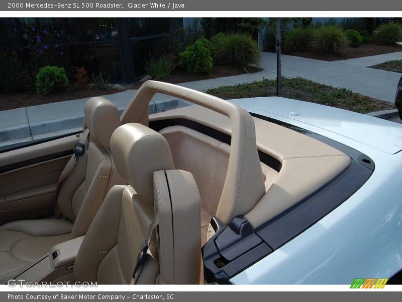 Glacier White / Java 2000 Mercedes-Benz SL 500 Roadster