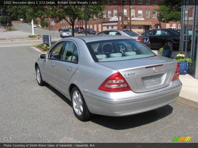 Brilliant Silver Metallic / Ash 2002 Mercedes-Benz C 320 Sedan