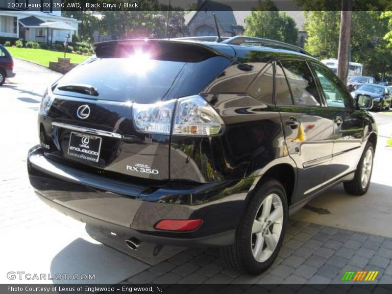 Black Onyx / Black 2007 Lexus RX 350 AWD