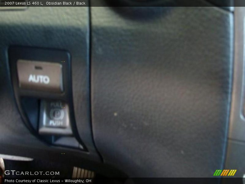 Obsidian Black / Black 2007 Lexus LS 460 L