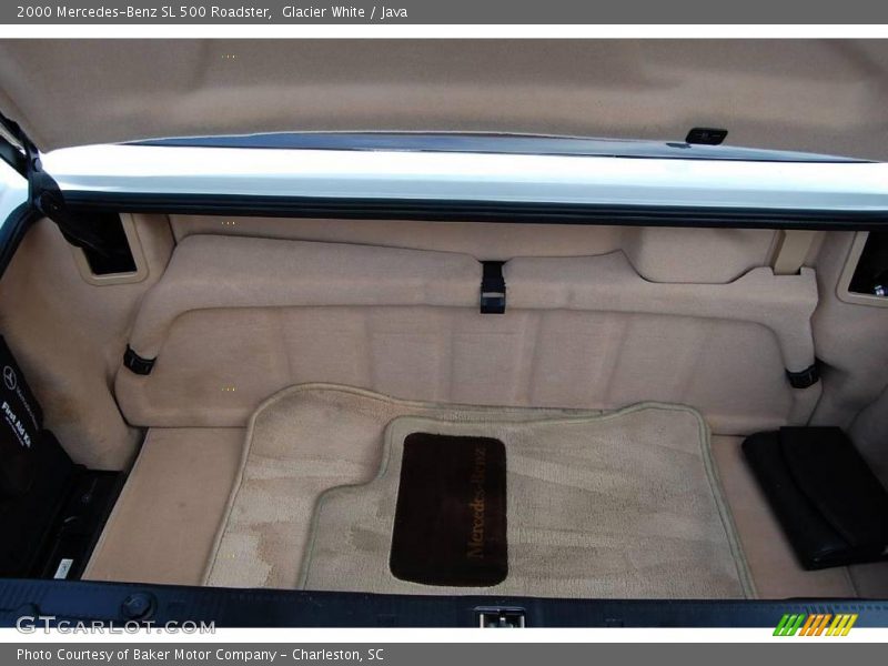 Glacier White / Java 2000 Mercedes-Benz SL 500 Roadster