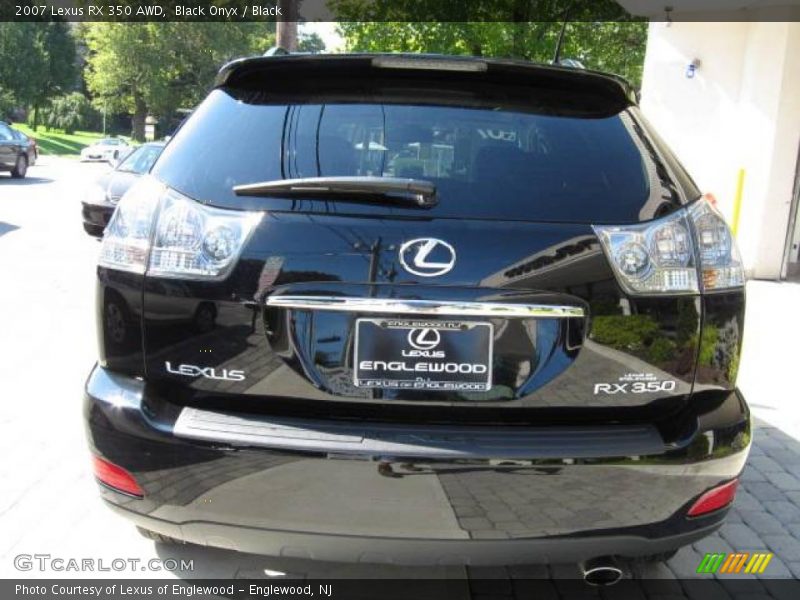 Black Onyx / Black 2007 Lexus RX 350 AWD
