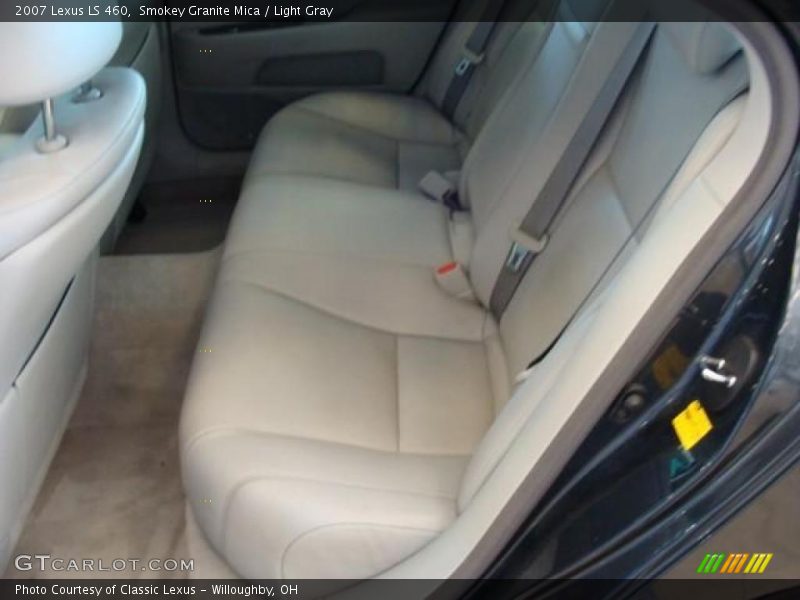 Smokey Granite Mica / Light Gray 2007 Lexus LS 460