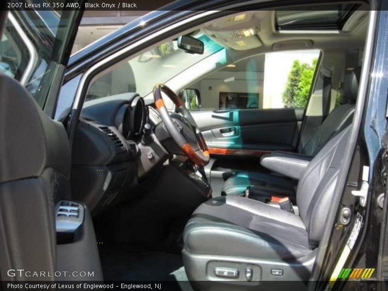 Black Onyx / Black 2007 Lexus RX 350 AWD