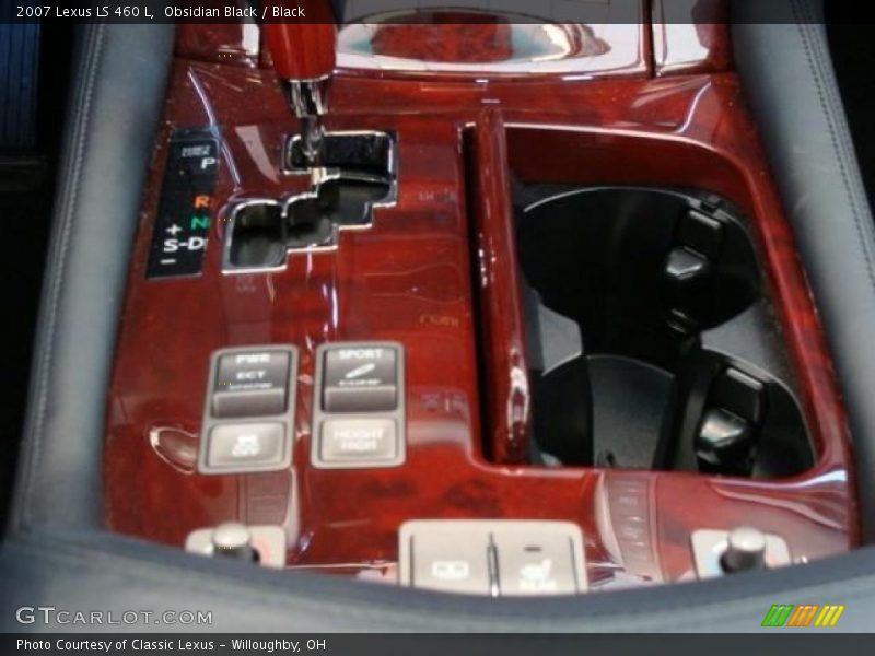 Obsidian Black / Black 2007 Lexus LS 460 L