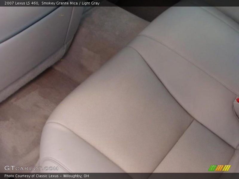 Smokey Granite Mica / Light Gray 2007 Lexus LS 460