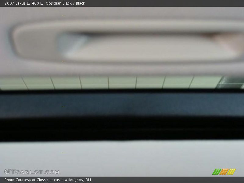 Obsidian Black / Black 2007 Lexus LS 460 L