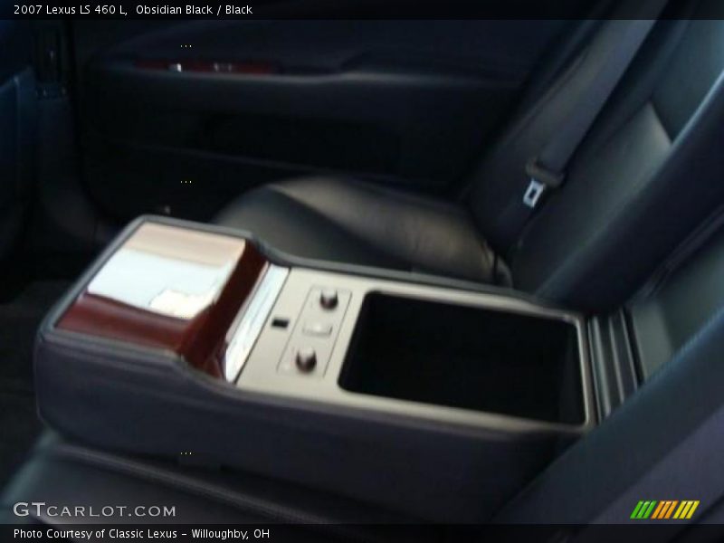 Obsidian Black / Black 2007 Lexus LS 460 L