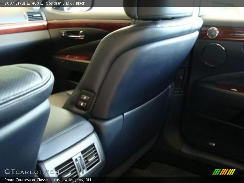 Obsidian Black / Black 2007 Lexus LS 460 L