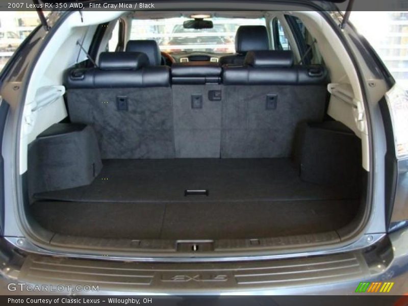 Flint Gray Mica / Black 2007 Lexus RX 350 AWD
