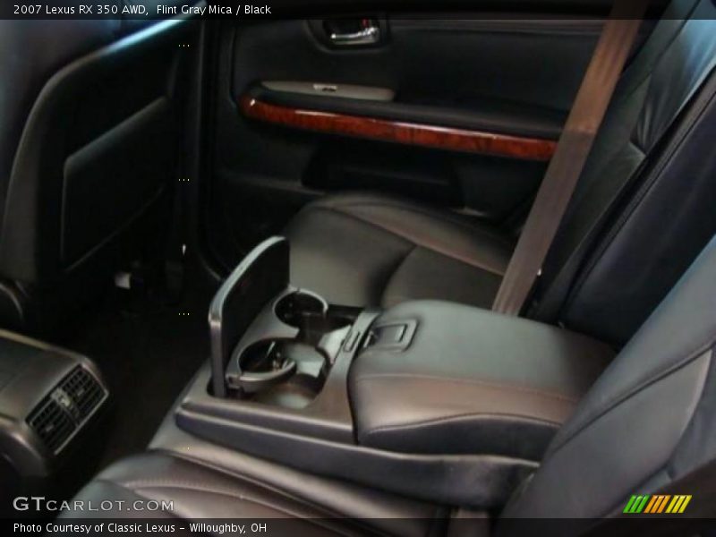 Flint Gray Mica / Black 2007 Lexus RX 350 AWD