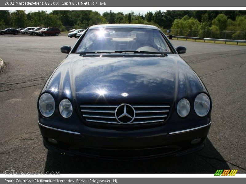 Capri Blue Metallic / Java 2002 Mercedes-Benz CL 500