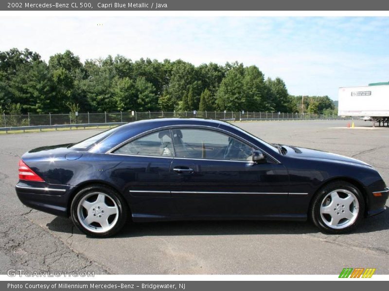 Capri Blue Metallic / Java 2002 Mercedes-Benz CL 500