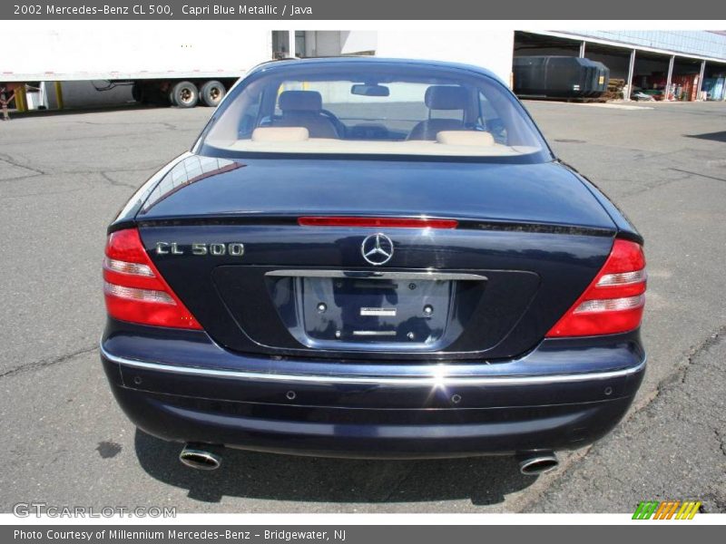 Capri Blue Metallic / Java 2002 Mercedes-Benz CL 500