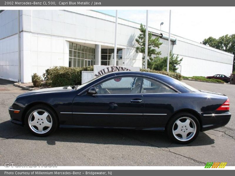 Capri Blue Metallic / Java 2002 Mercedes-Benz CL 500