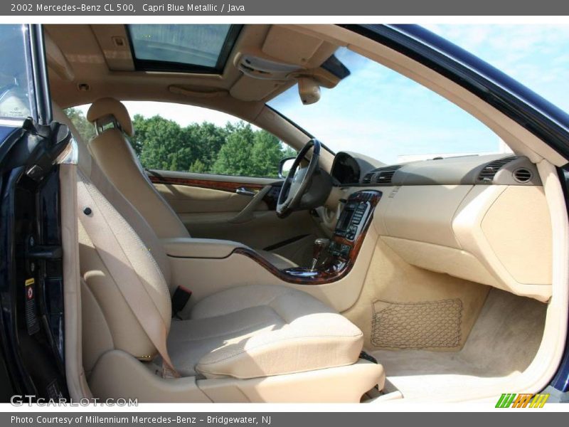 Capri Blue Metallic / Java 2002 Mercedes-Benz CL 500