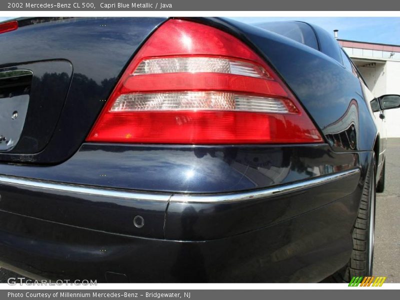 Capri Blue Metallic / Java 2002 Mercedes-Benz CL 500