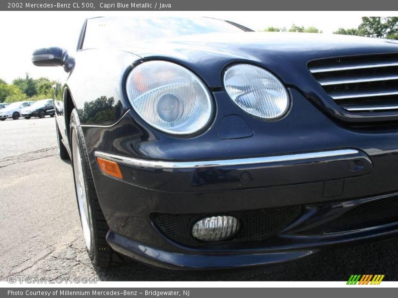 Capri Blue Metallic / Java 2002 Mercedes-Benz CL 500